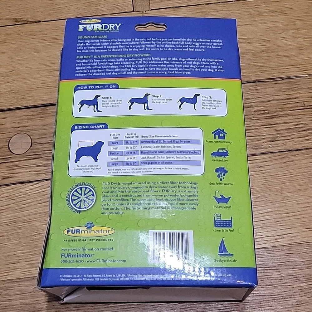 NWT FURminator Furdry
